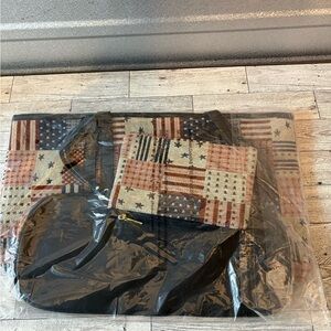Patriotic Tote and Pouch Set